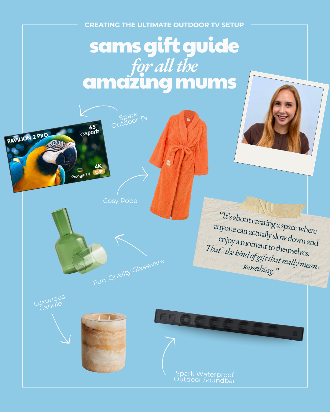 Mother’s Day Gifting: Creating the Ultimate Cosy Outdoor TV Set-Up with Sam, Marketing Manager at Outdoor TVs Australia