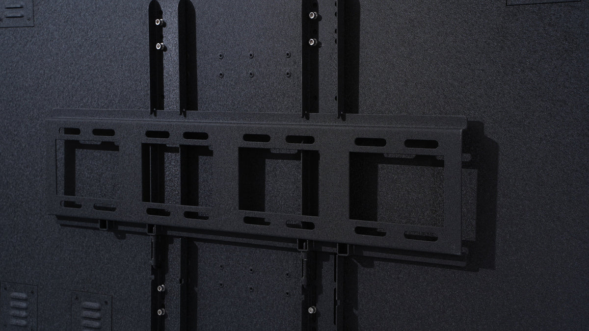 Spark Enterprise Series Outdoor TV Enclosure internal mounting system