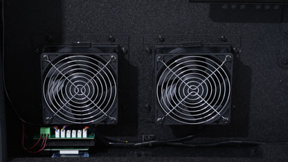 Spark Enterprise Series Outdoor TV Enclosure smart cooling fans