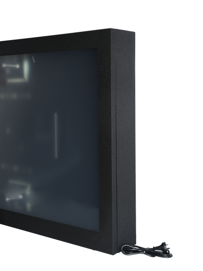Spark Pro Series Outdoor TV Enclosure side profile view